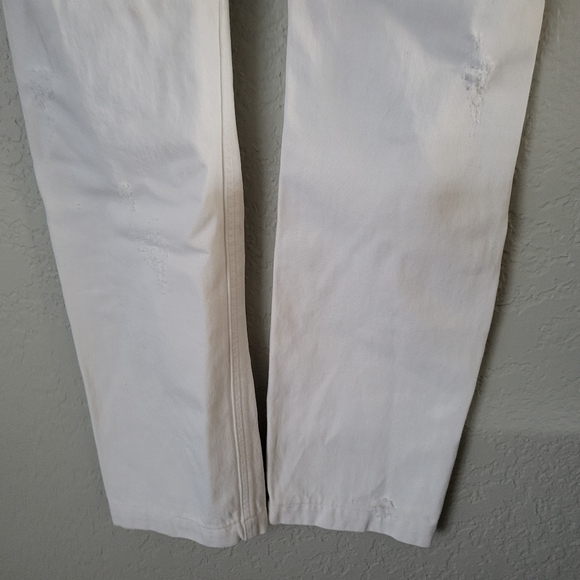 Dolce & Gabbana White Distressed Skinny Jeans Cute Fit - Sz 40